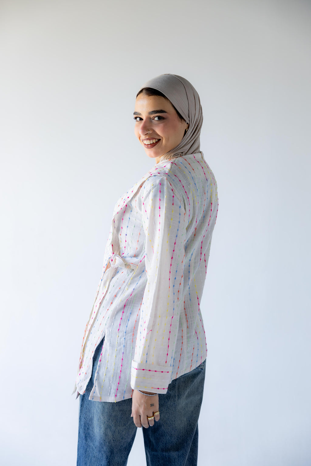 Confetti Lines Blouse