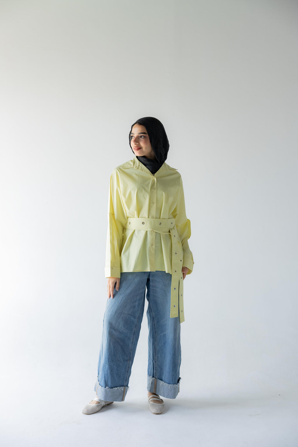 Beyond Basic Shirt - Butter Yellow