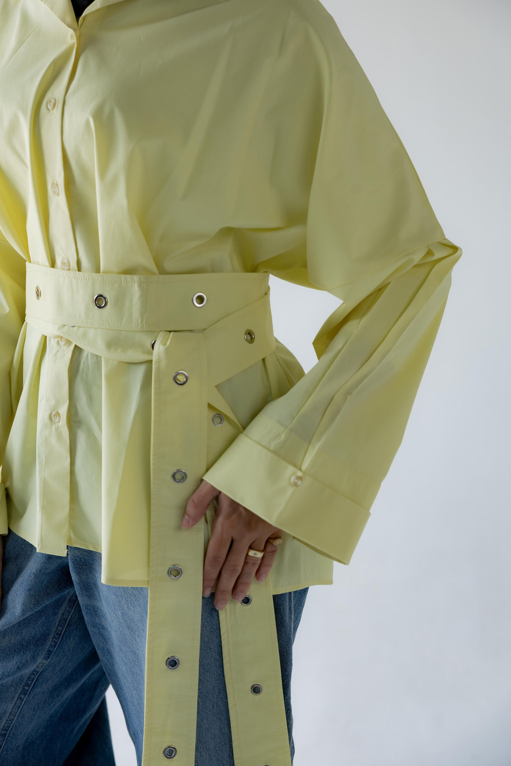 Beyond Basic Shirt - Butter Yellow