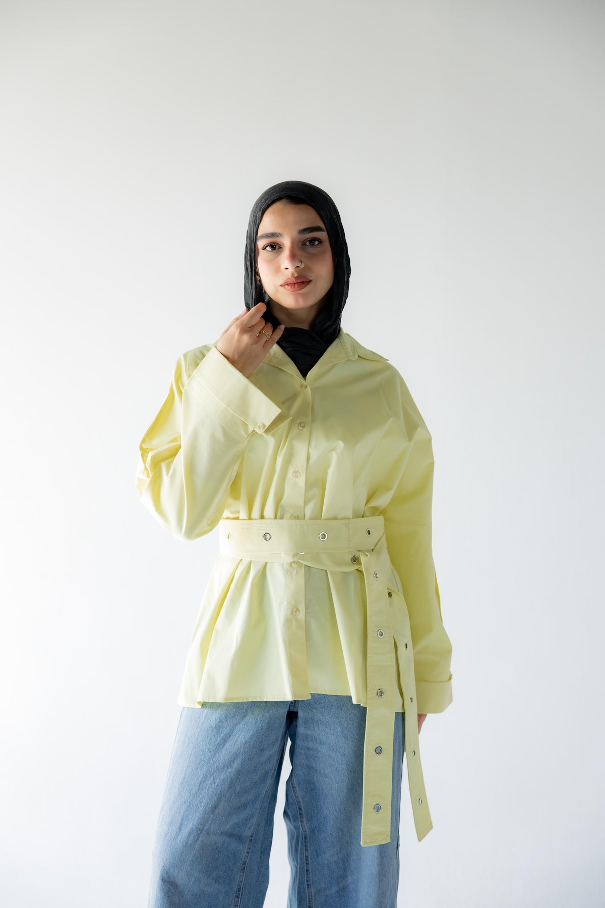 Beyond Basic Shirt - Butter Yellow