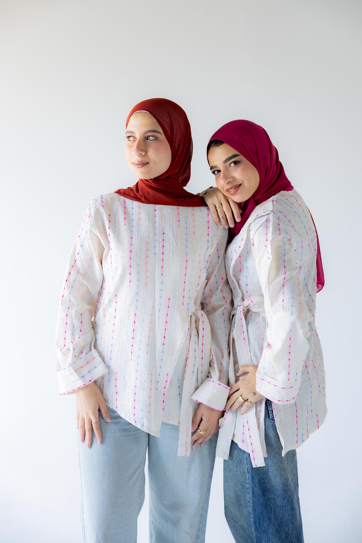 Confetti Lines Blouse
