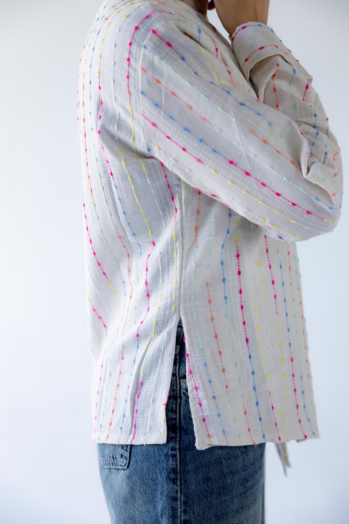 Confetti Lines Blouse